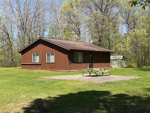 10 Acres of Recreational Land with Home for Sale in Gordon, Wisconsin