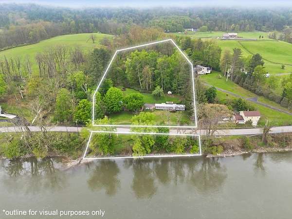 4.44 Acres of Land with Home for Sale in Sugar Run, Pennsylvania