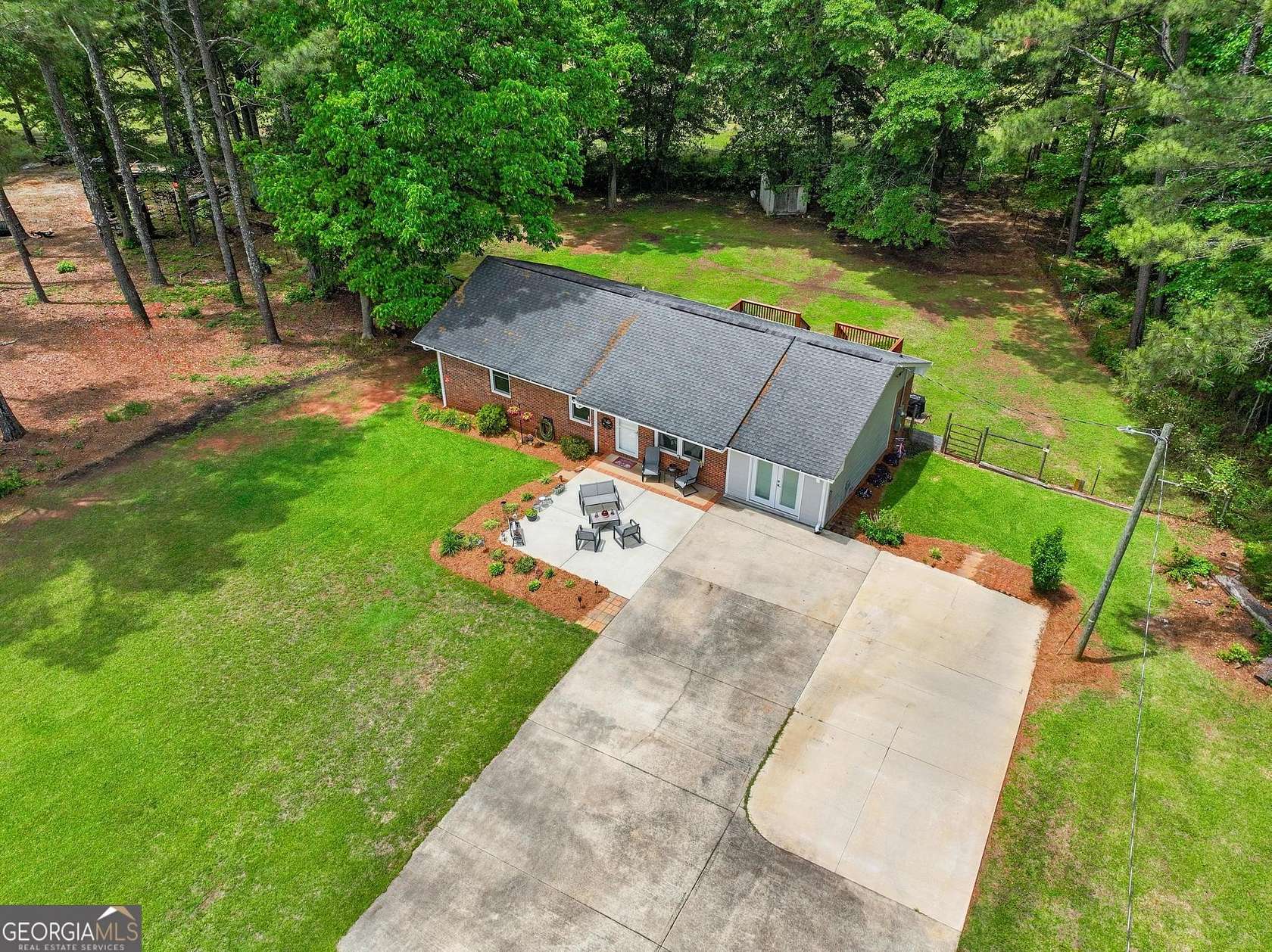 1.5 Acres of Land with Home for Sale in McDonough, Georgia