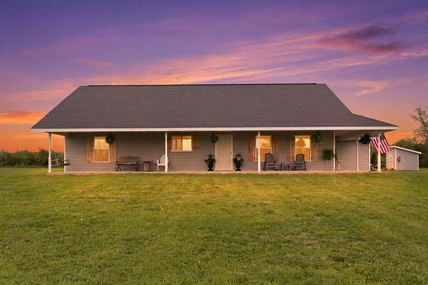 3.35 Acres of Land with Home for Sale in Monett, Missouri