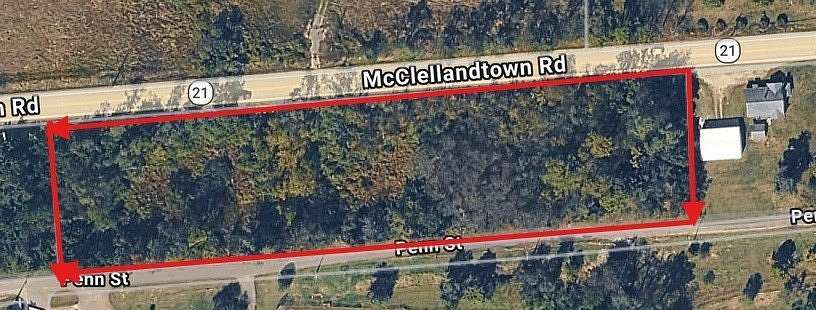 3 Acres of Commercial Land for Sale in South Union Township, Pennsylvania