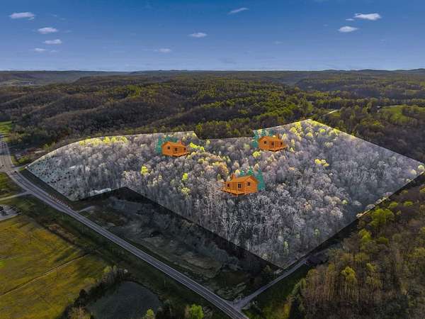 34 Acres of Land with Home for Sale in Liberty, Kentucky