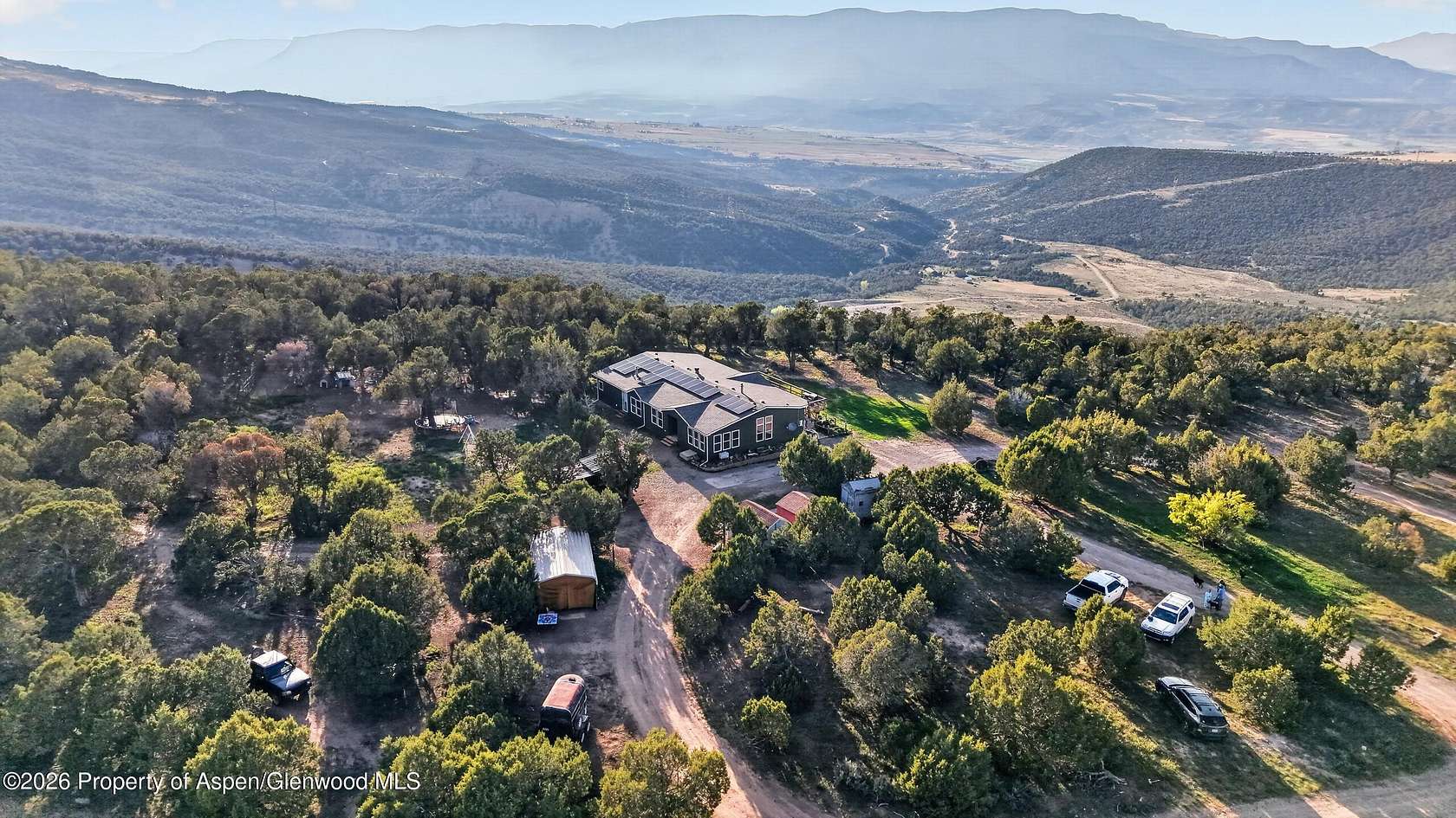 40.3 Acres of Recreational Land with Home for Sale in Rifle, Colorado