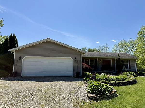 3.4 Acres of Land with Home for Sale in Hope, Indiana
