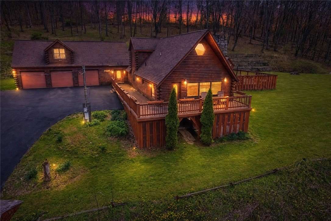 16.7 Acres of Recreational Land with Home for Sale in Campbell, New York
