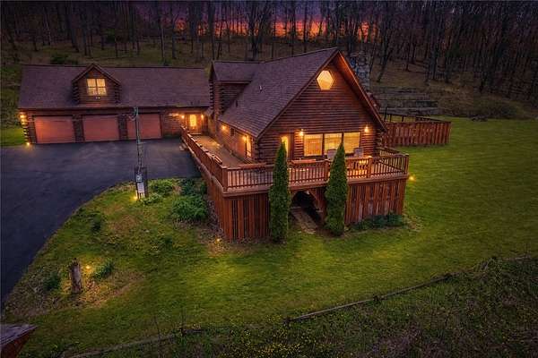 16.7 Acres of Recreational Land with Home for Sale in Campbell, New York