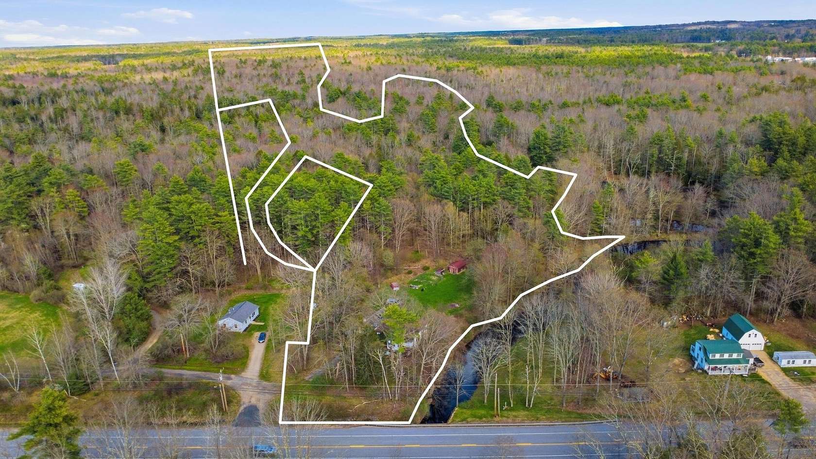 10.1 Acres of Recreational & Residential Land for Sale in North Berwick, Maine