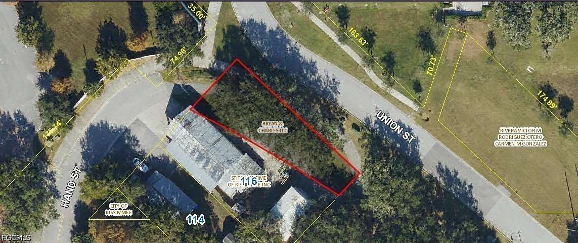 0.13 Acres of Commercial Land for Sale in Kissimmee, Florida