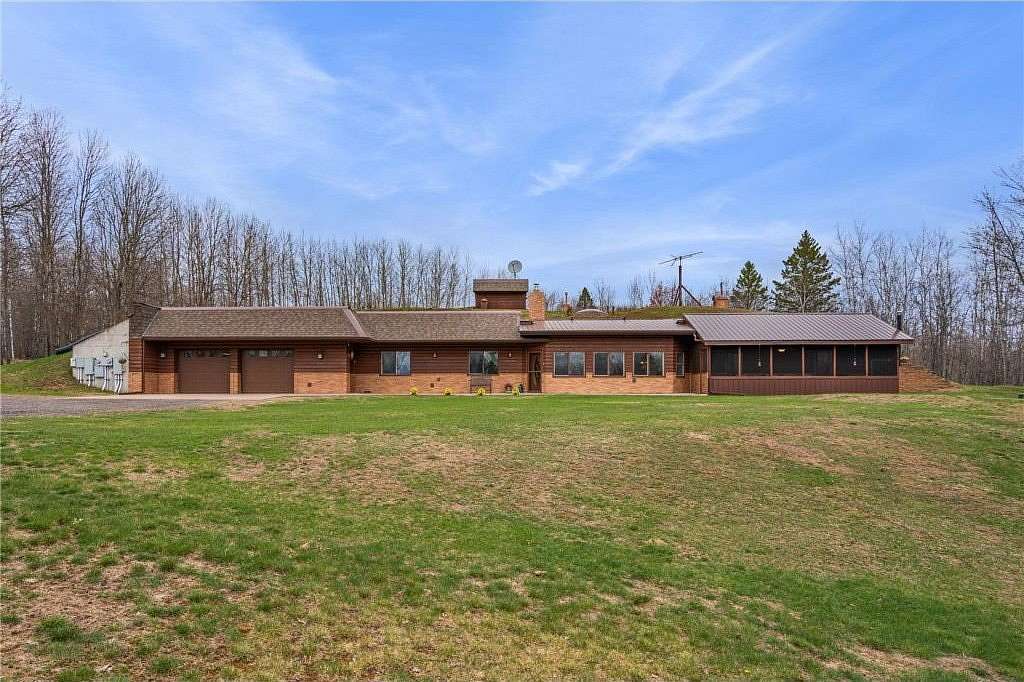 23.6 Acres of Recreational Land with Home for Sale in Lake Nebagamon, Wisconsin