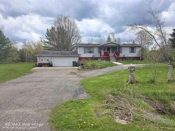 2.5 Acres of Land with Home for Sale in Alger, Michigan