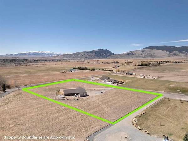 4.42 Acres of Land with Home for Sale in Cody, Wyoming