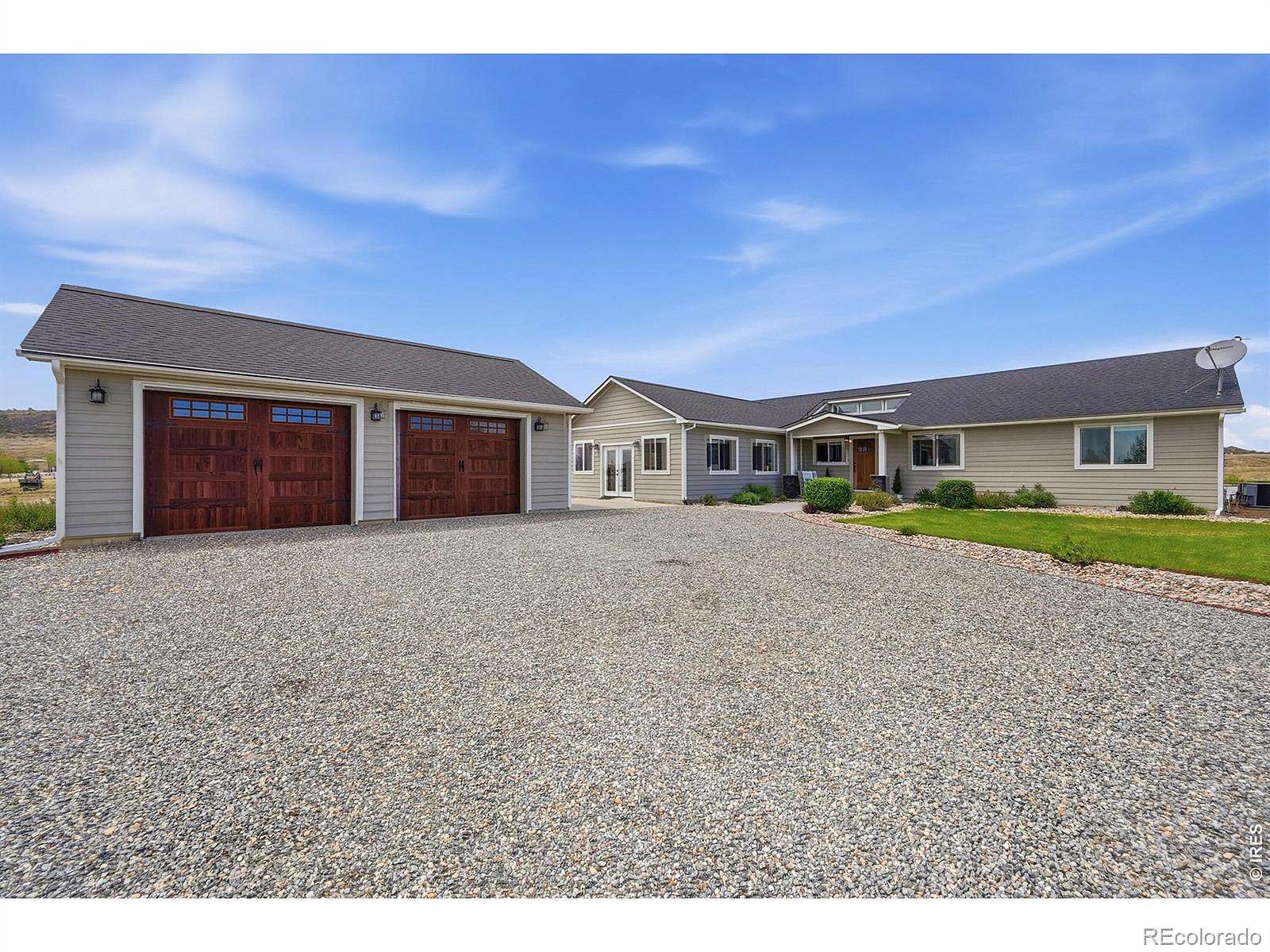 7.89 Acres of Land with Home for Sale in Berthoud, Colorado
