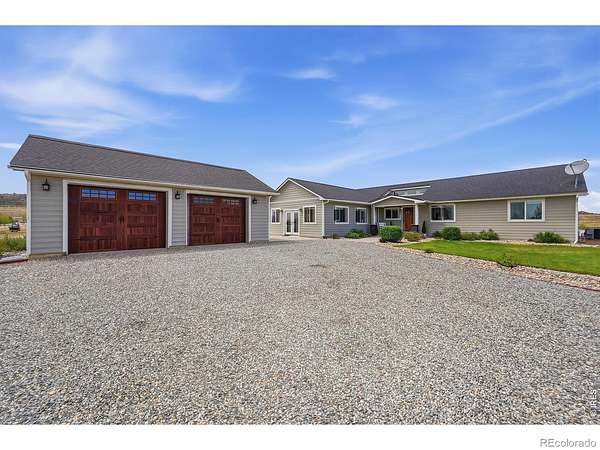 7.89 Acres of Land with Home for Sale in Berthoud, Colorado