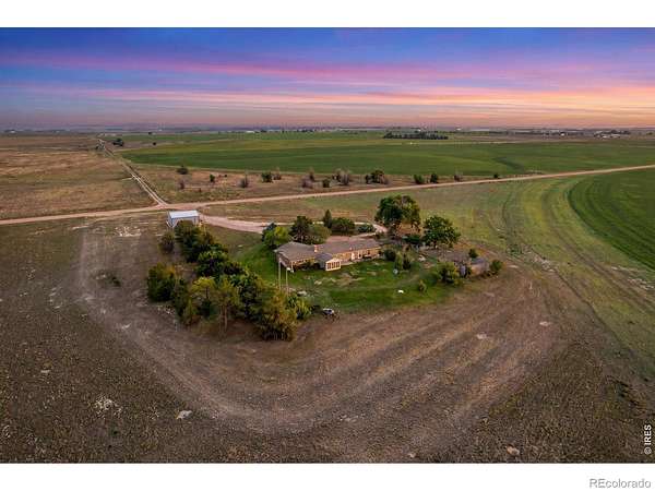 2.63 Acres of Land with Home for Sale in Wiggins, Colorado