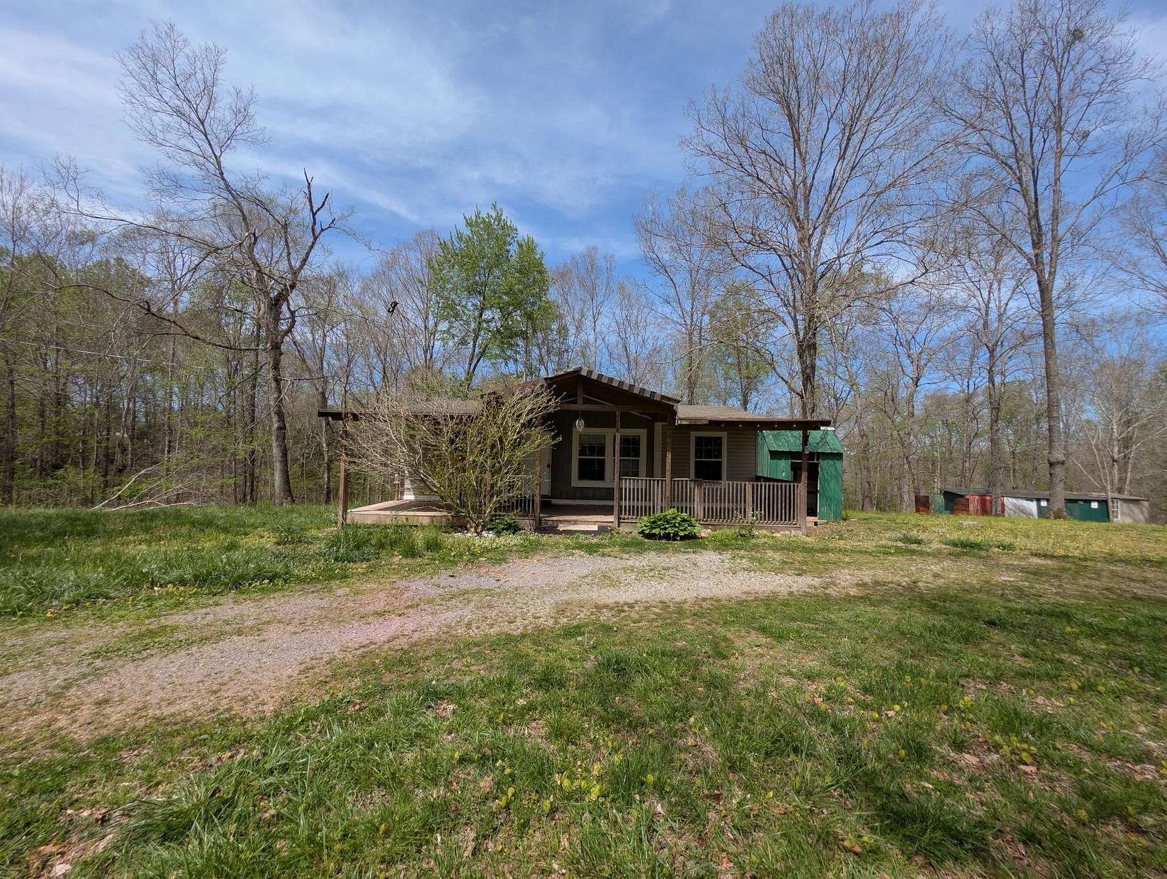 8.25 Acres of Land with Home for Sale in Bon Aqua, Tennessee