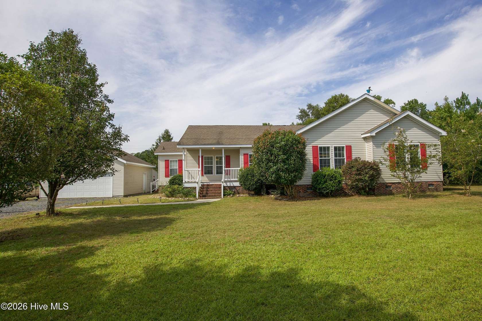 4 Acres of Land with Home for Lease in Vass, North Carolina