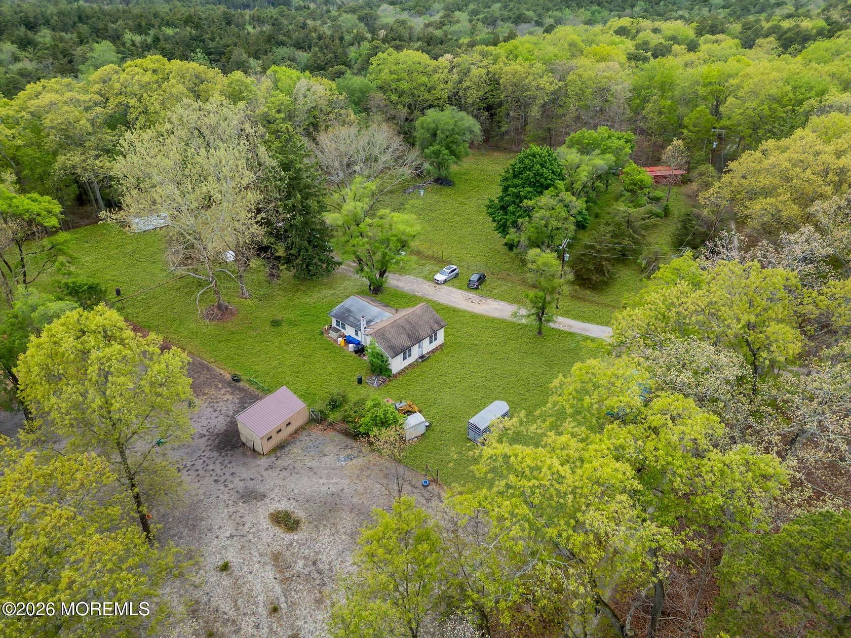 3.5 Acres of Land with Home for Sale in Manchester Township, New Jersey