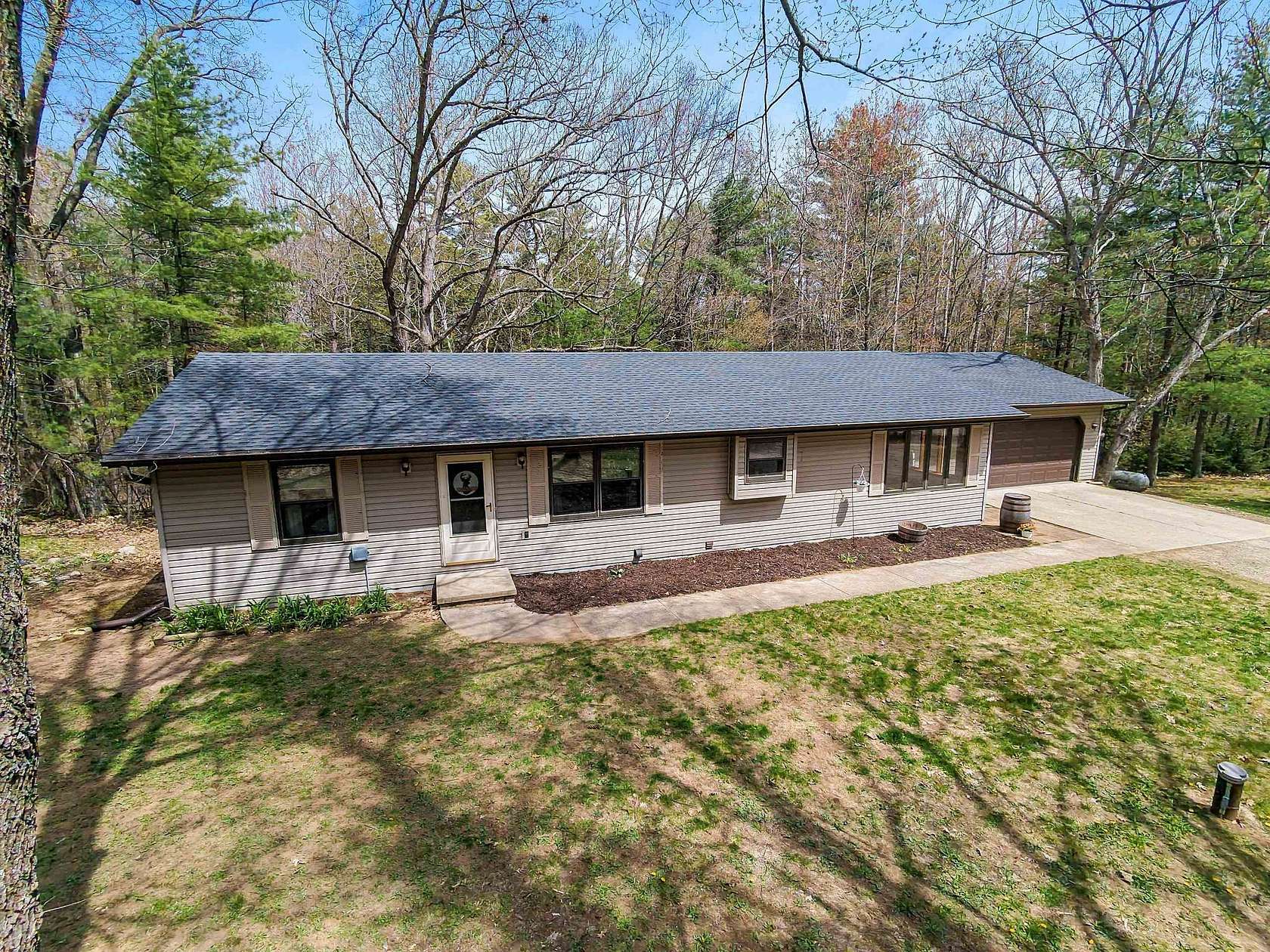 3 Acres of Land with Home for Sale in Oconto Falls, Wisconsin
