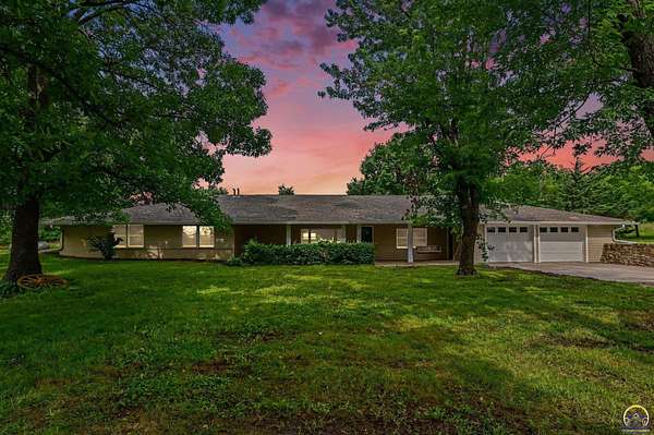9.33 Acres of Land with Home for Sale in Hoyt, Kansas