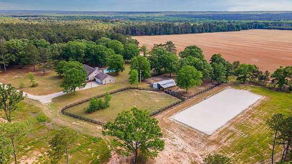 22.3 Acres of Land with Home for Sale in Wagener, South Carolina