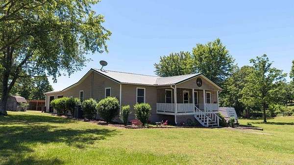 12.4 Acres of Recreational Land with Home for Sale in Concord, Arkansas