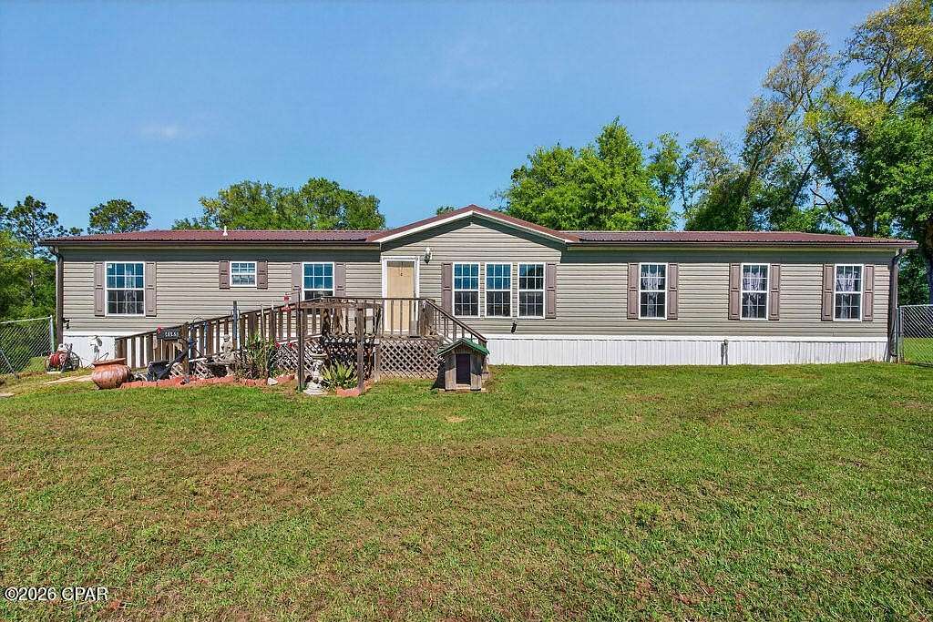 3.5 Acres of Land with Home for Sale in Graceville, Florida