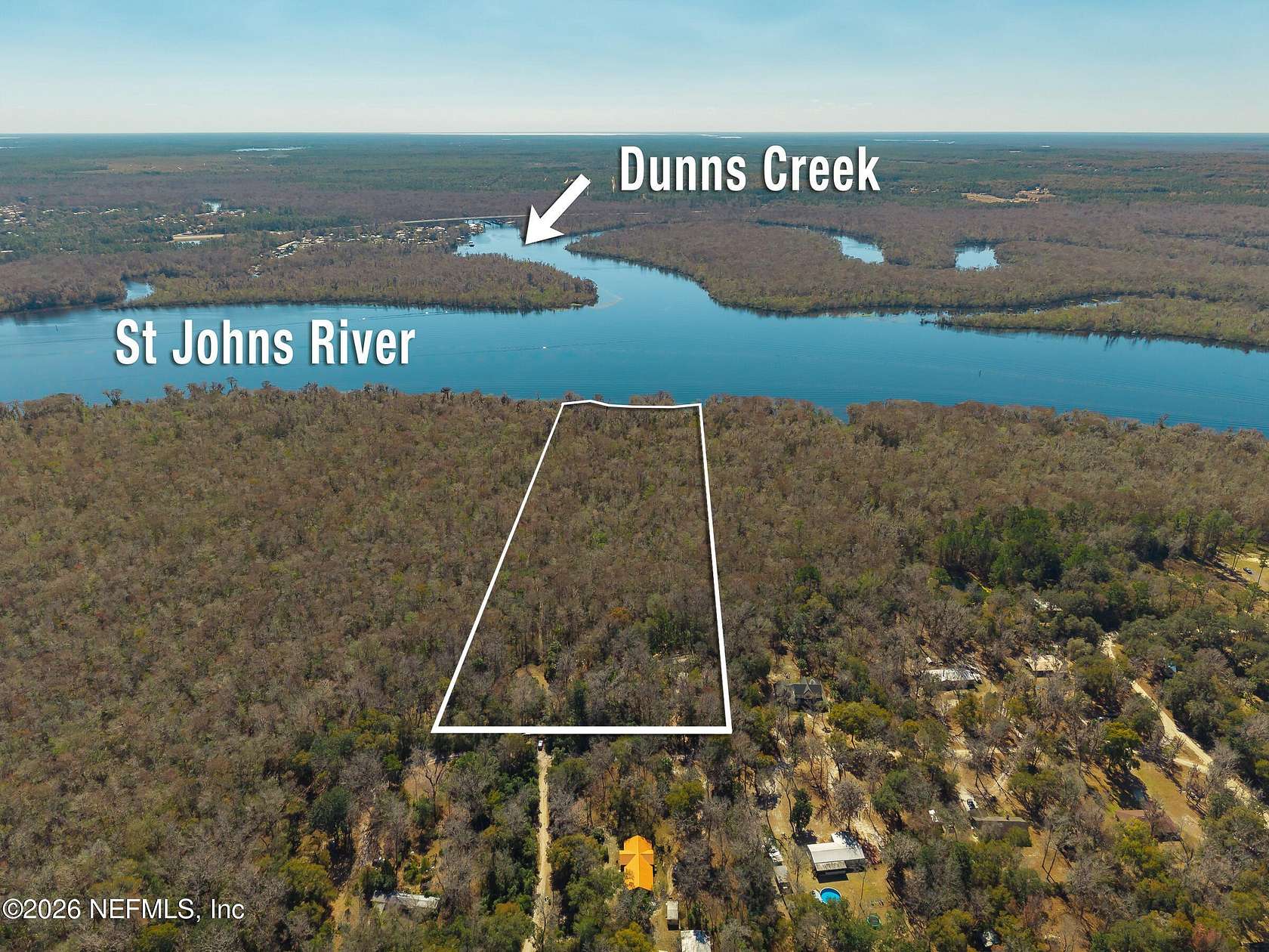15.3 Acres of Land for Sale in Palatka, Florida