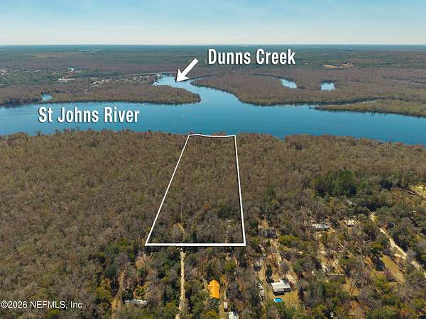 15.3 Acres of Land for Sale in Palatka, Florida