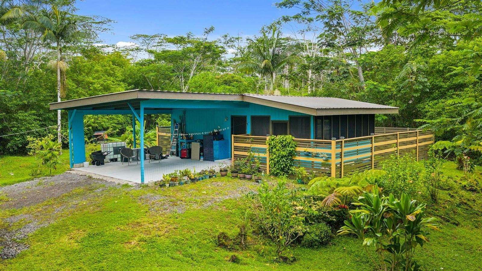 3 Acres of Improved Residential Land for Sale in Keaau, Hawaii