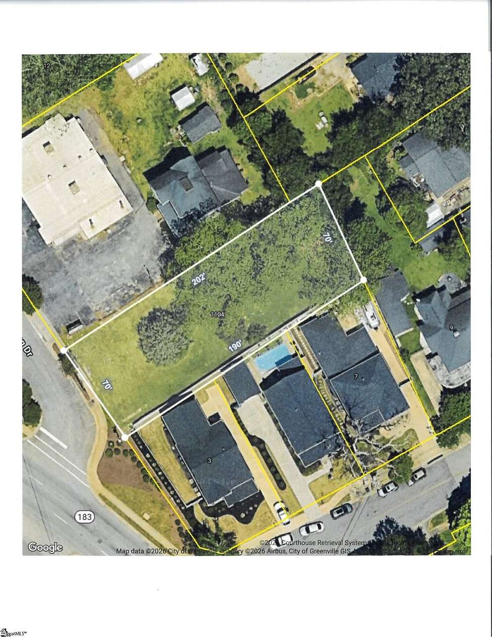 0.34 Acres of Residential Land for Sale in Greenville, South Carolina