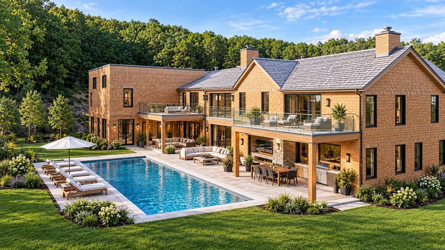 5.85 Acres of Land with Home for Sale in Water Mill, New York