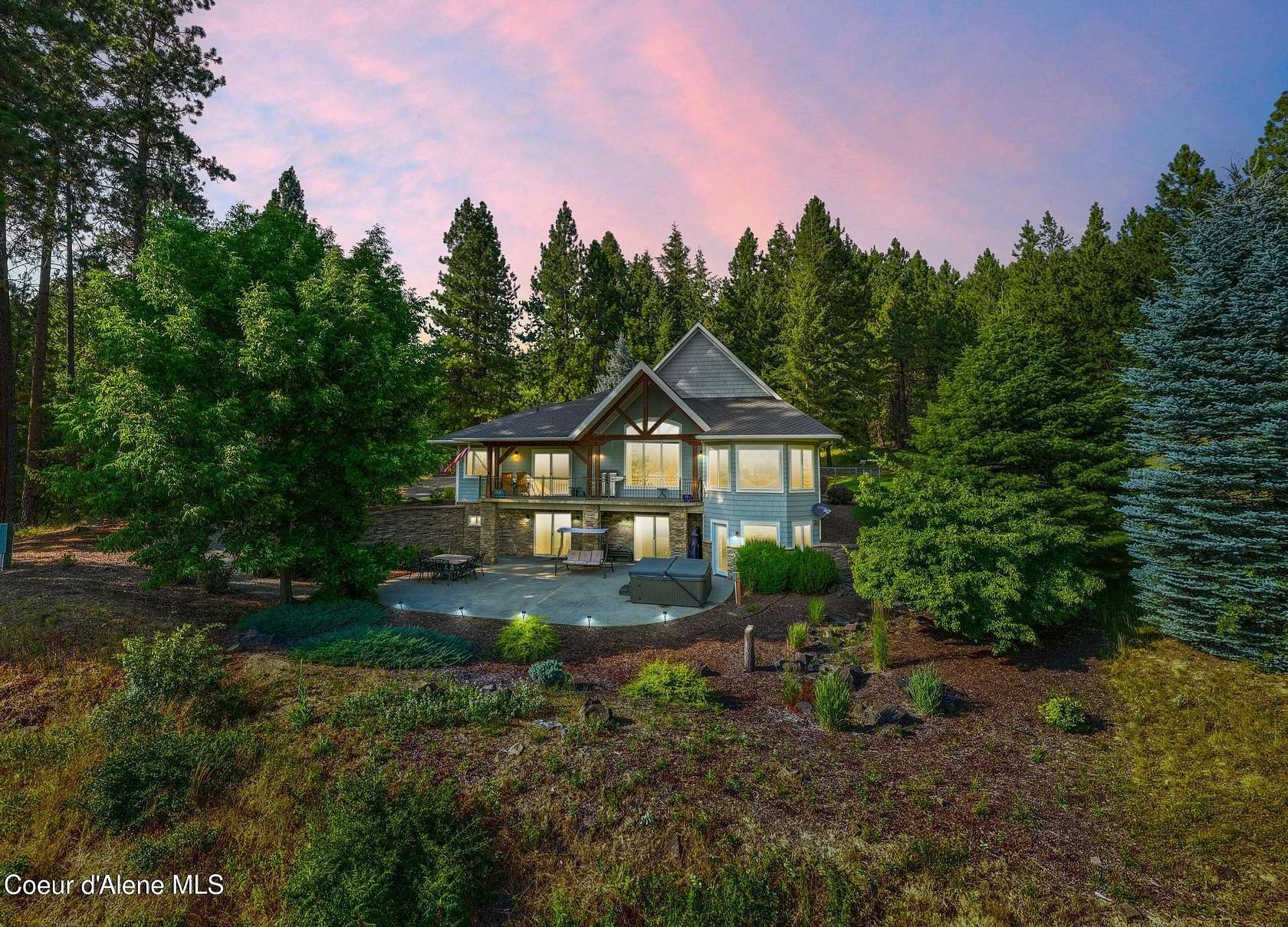 18.1 Acres of Land with Home for Sale in Harrison, Idaho
