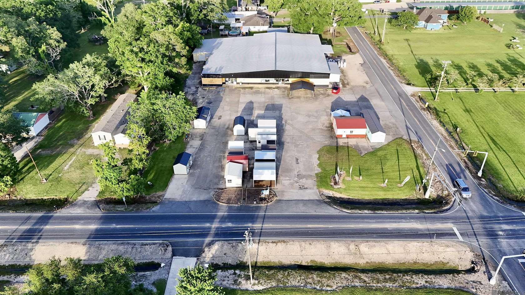 2 Acres of Improved Commercial Land for Sale in Saint Amant, Louisiana