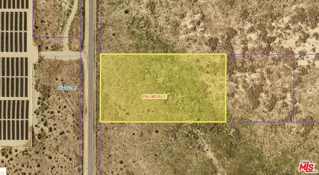 4.74 Acres of Commercial Land for Sale in Palmdale, California