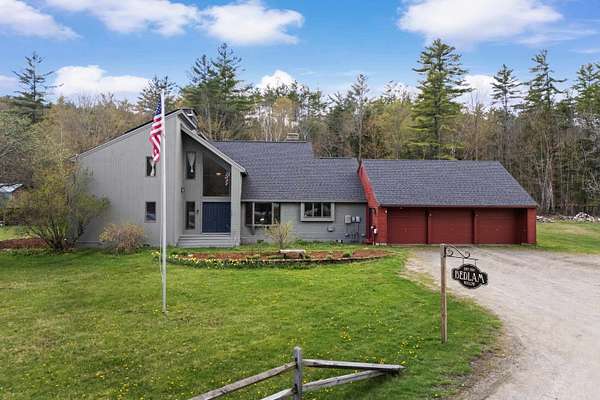 23.4 Acres of Agricultural Land with Home for Sale in Wentworth, New Hampshire