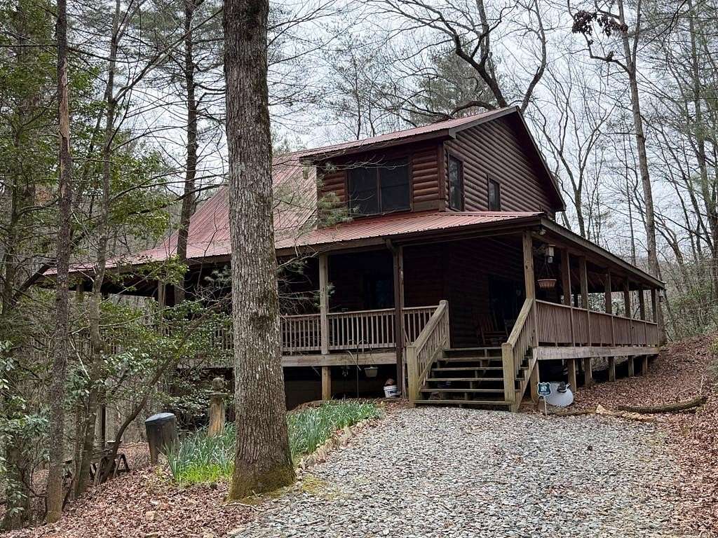 2 Acres of Land with Home for Sale in Blue Ridge, Georgia
