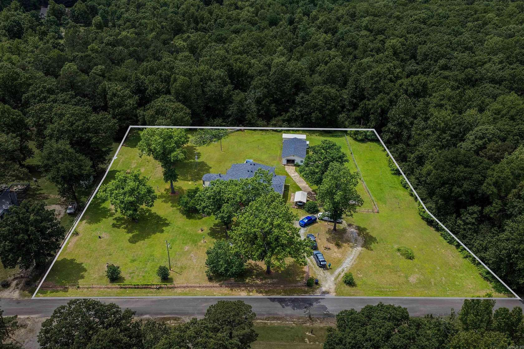 2.7 Acres of Land with Home for Sale in Alexander, Arkansas