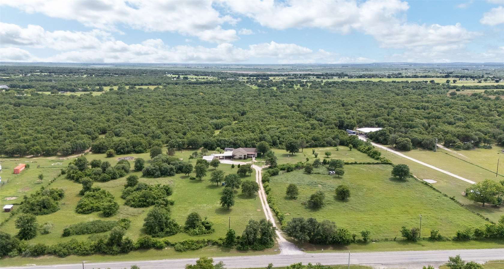 22 Acres of Land with Home for Sale in Clyde, Texas