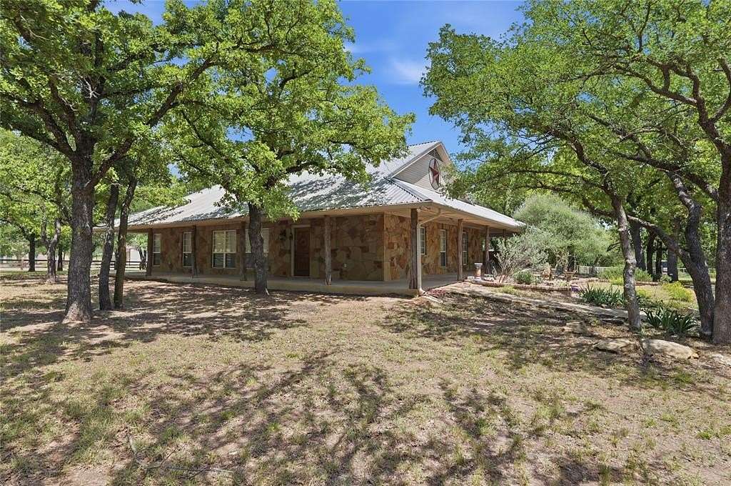 2.35 Acres of Land with Home for Sale in Brock, Texas