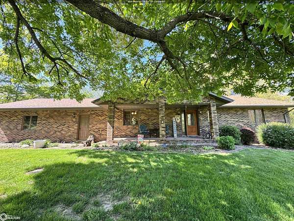 4.88 Acres of Land with Home for Sale in Fairfield, Iowa