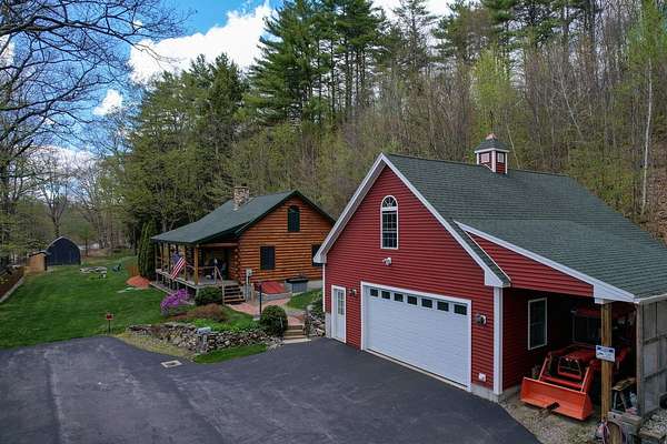 2.22 Acres of Land with Home for Sale in Bristol, New Hampshire