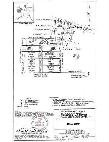 10.9 Acres of Land for Sale in Franklinton, Louisiana