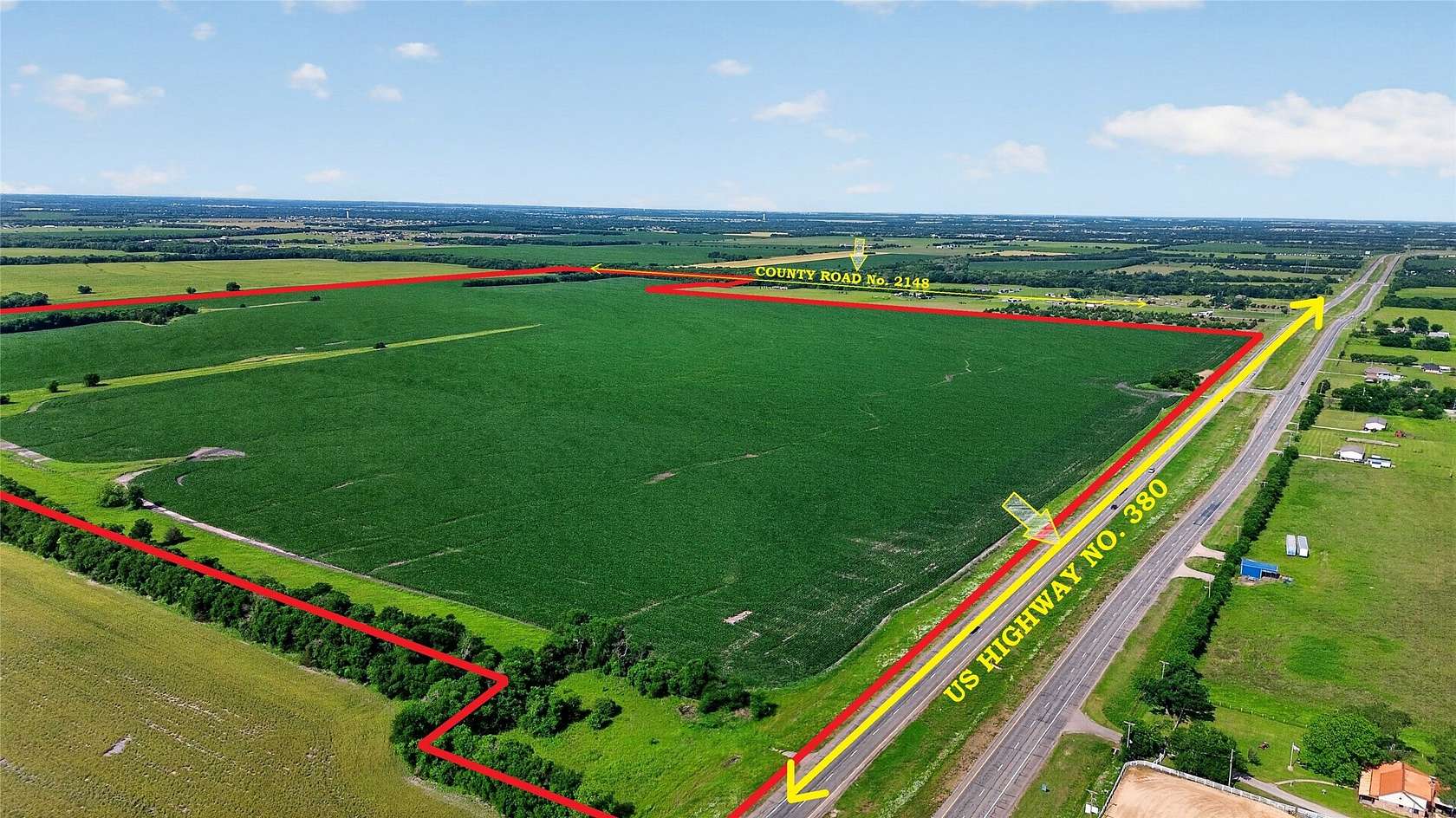 282 Acres of Land for Sale in Greenville, Texas