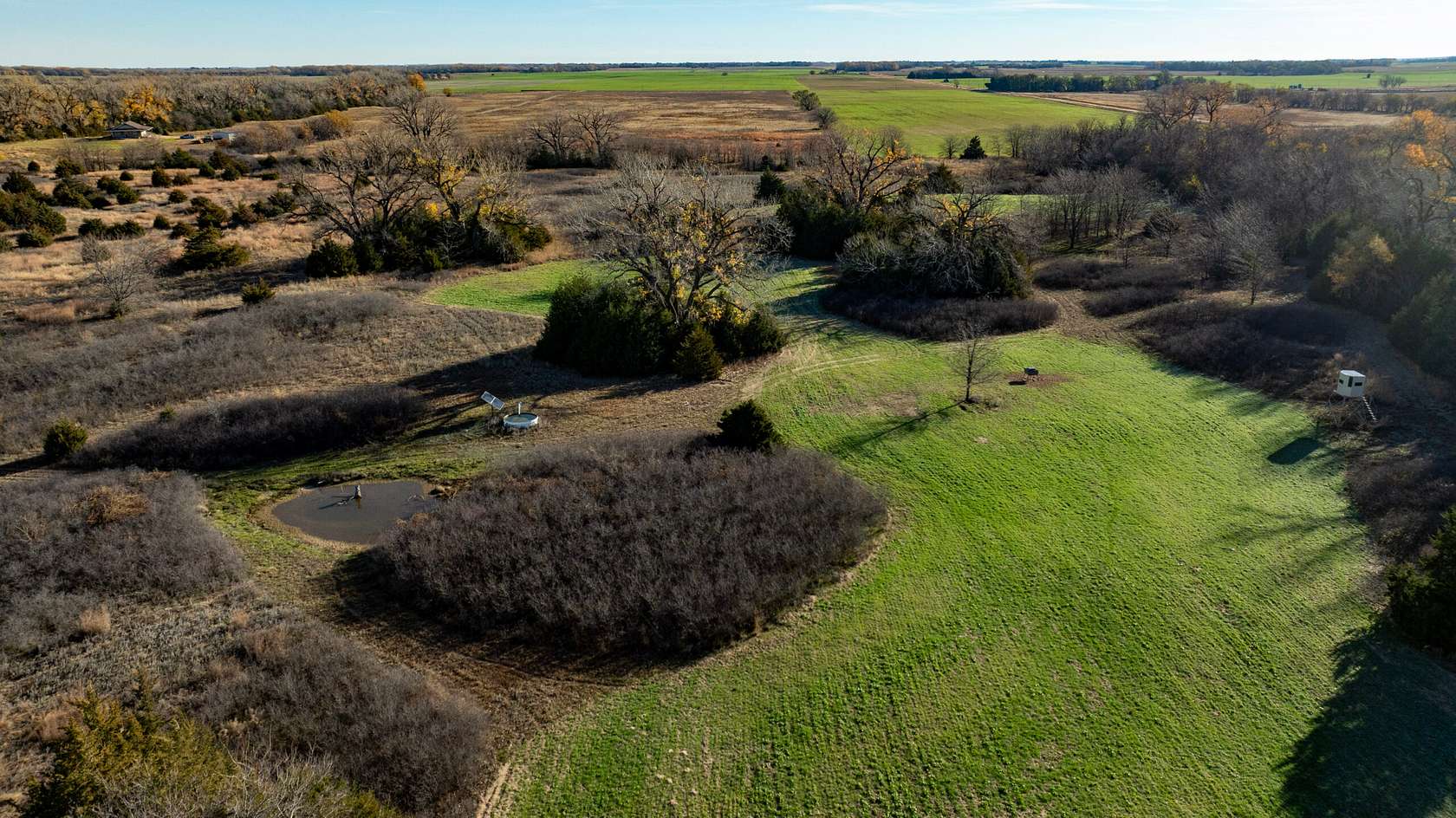 151 Acres of Recreational Land for Sale in Ellinwood, Kansas