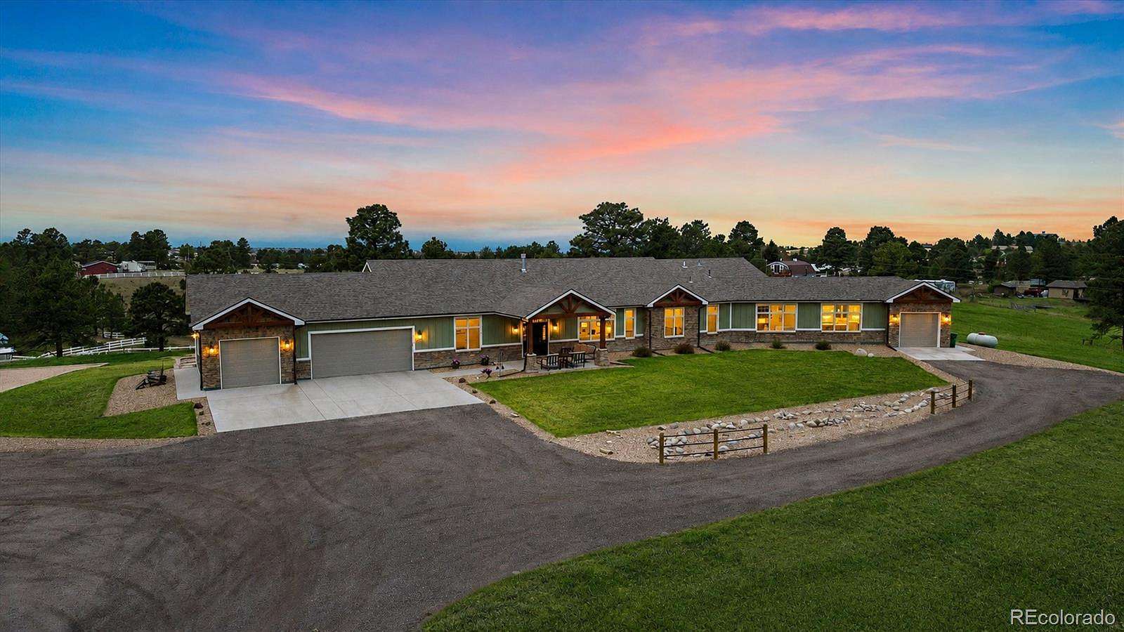 5.14 Acres of Land with Home for Sale in Parker, Colorado