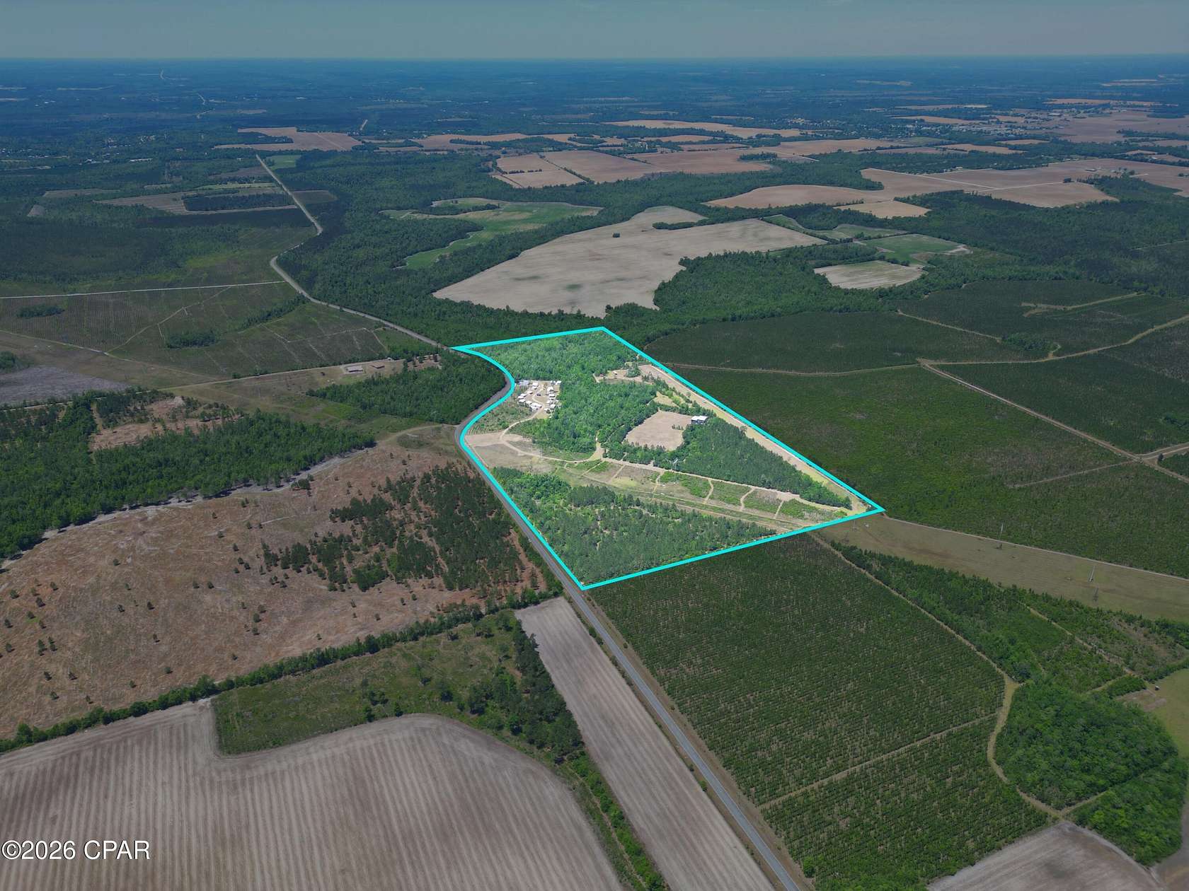 70.5 Acres of Improved Recreational Land for Sale in Altha, Florida
