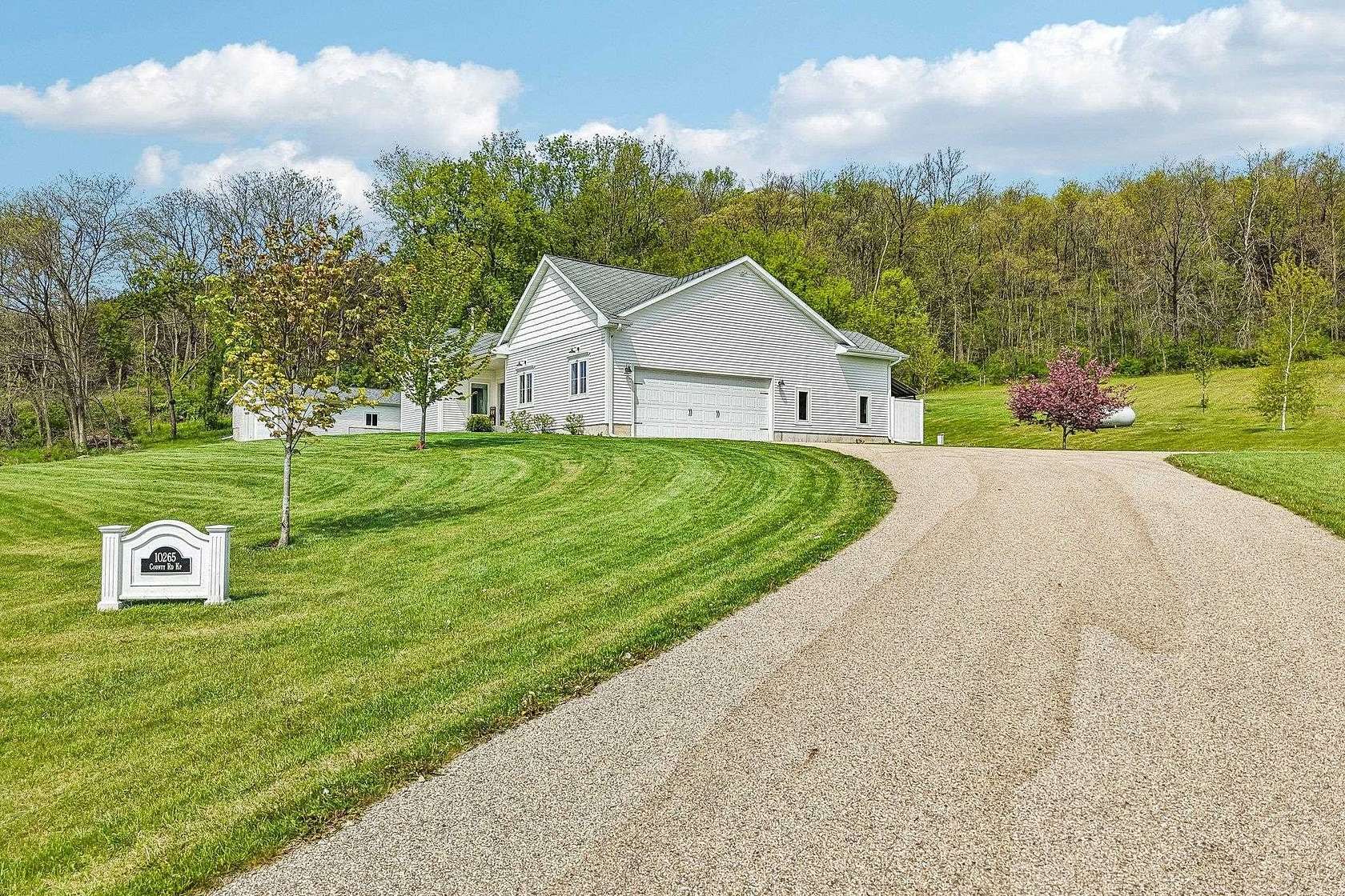 14.3 Acres of Land with Home for Sale in Mazomanie, Wisconsin