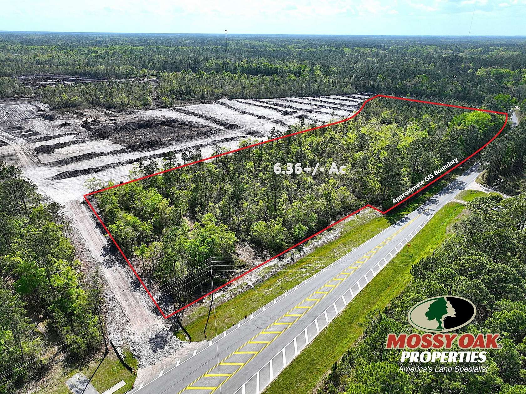 6.36 Acres of Commercial Land for Sale in Kingsland, Georgia