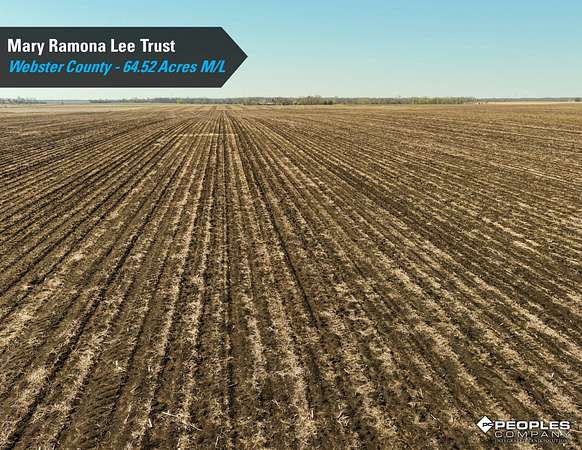 64.5 Acres of Land for Auction in Duncombe, Iowa