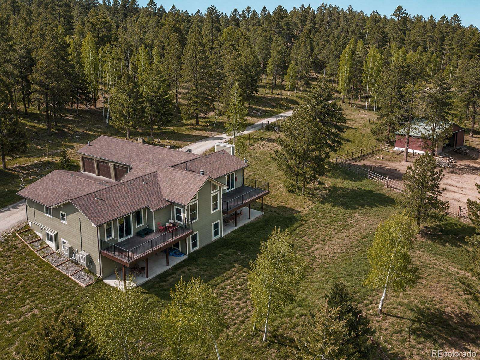10 Acres of Land with Home for Sale in Conifer, Colorado